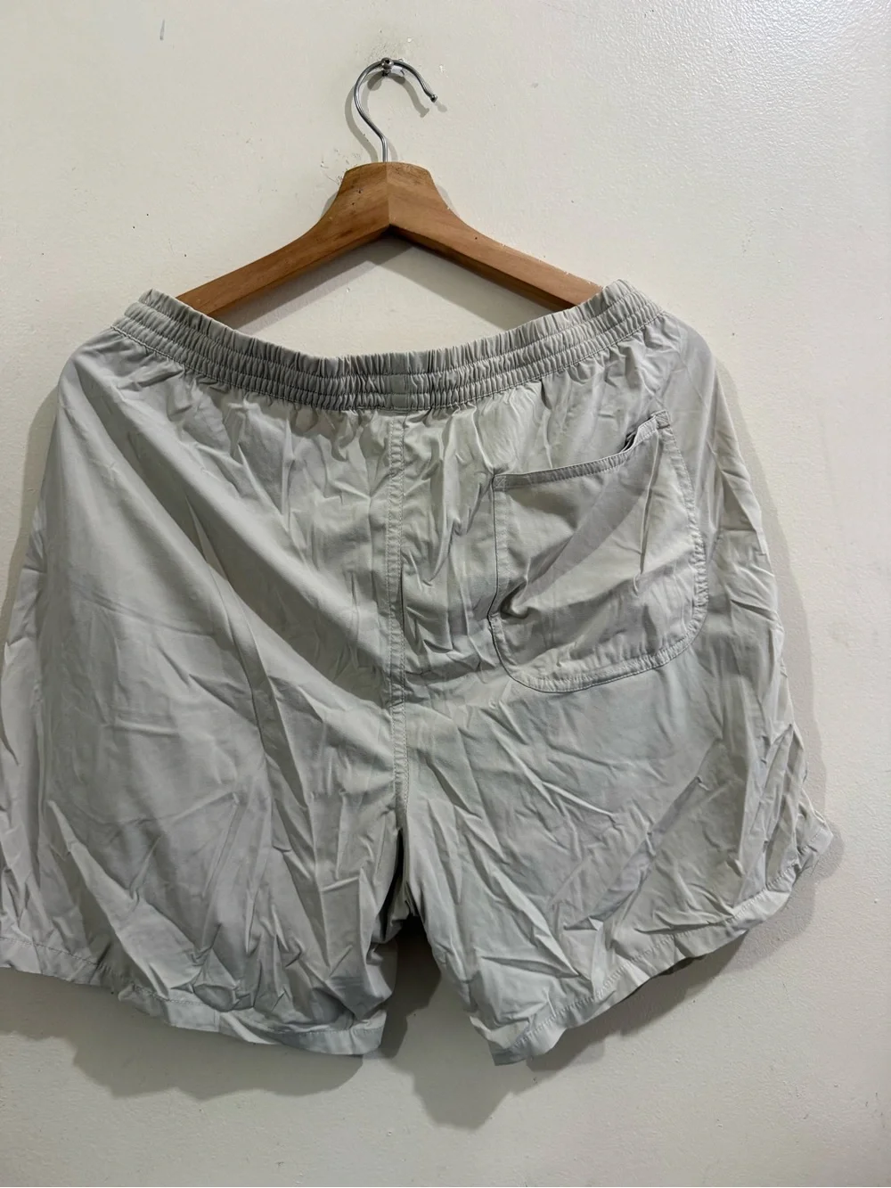 Buck Mason Light Gray Athletic Shorts